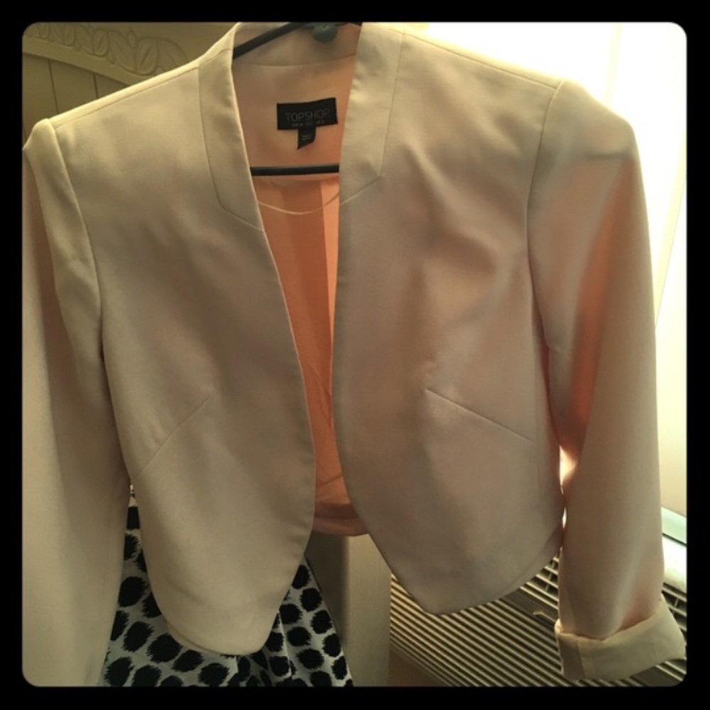 Topshop Crop Jacket
